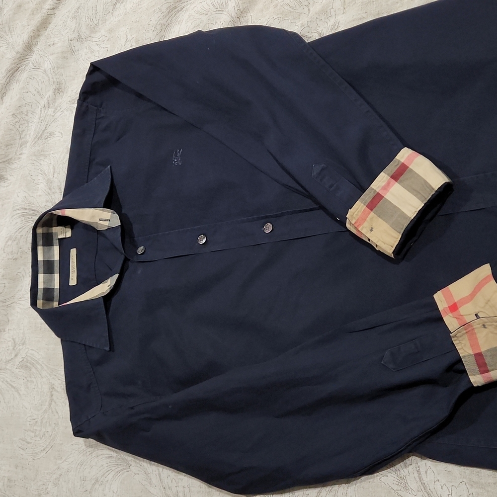 SOLD--Men's Burberry Dress Shirt
